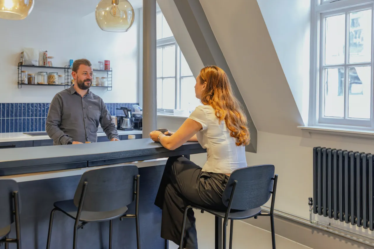 Inside the communal areas in Northsprings Manchester