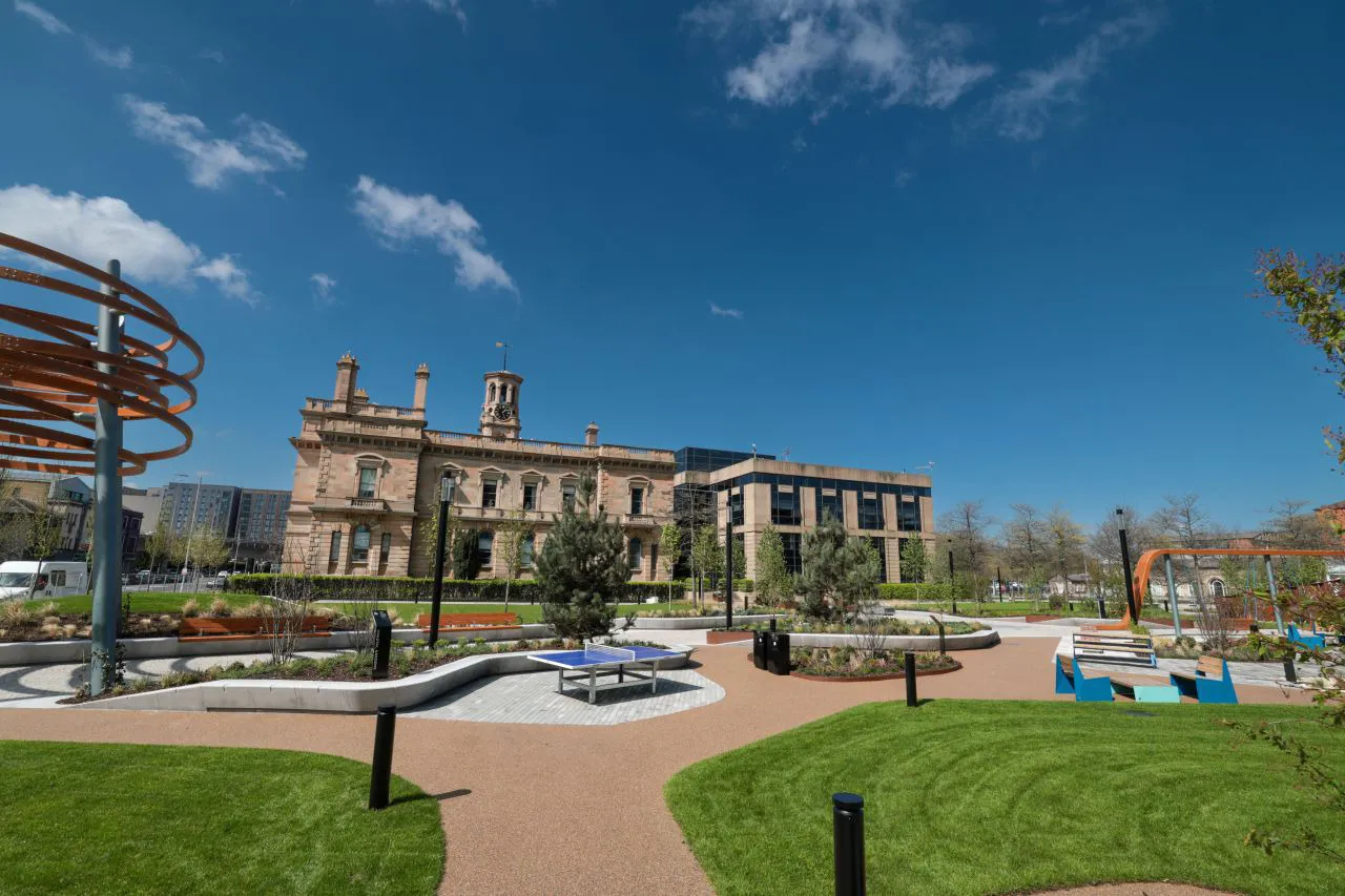 A new public realm at Belfast City Quays