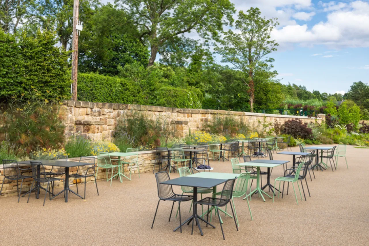 Landscaping at the Harrogate Arms within RHS Harlow Carr