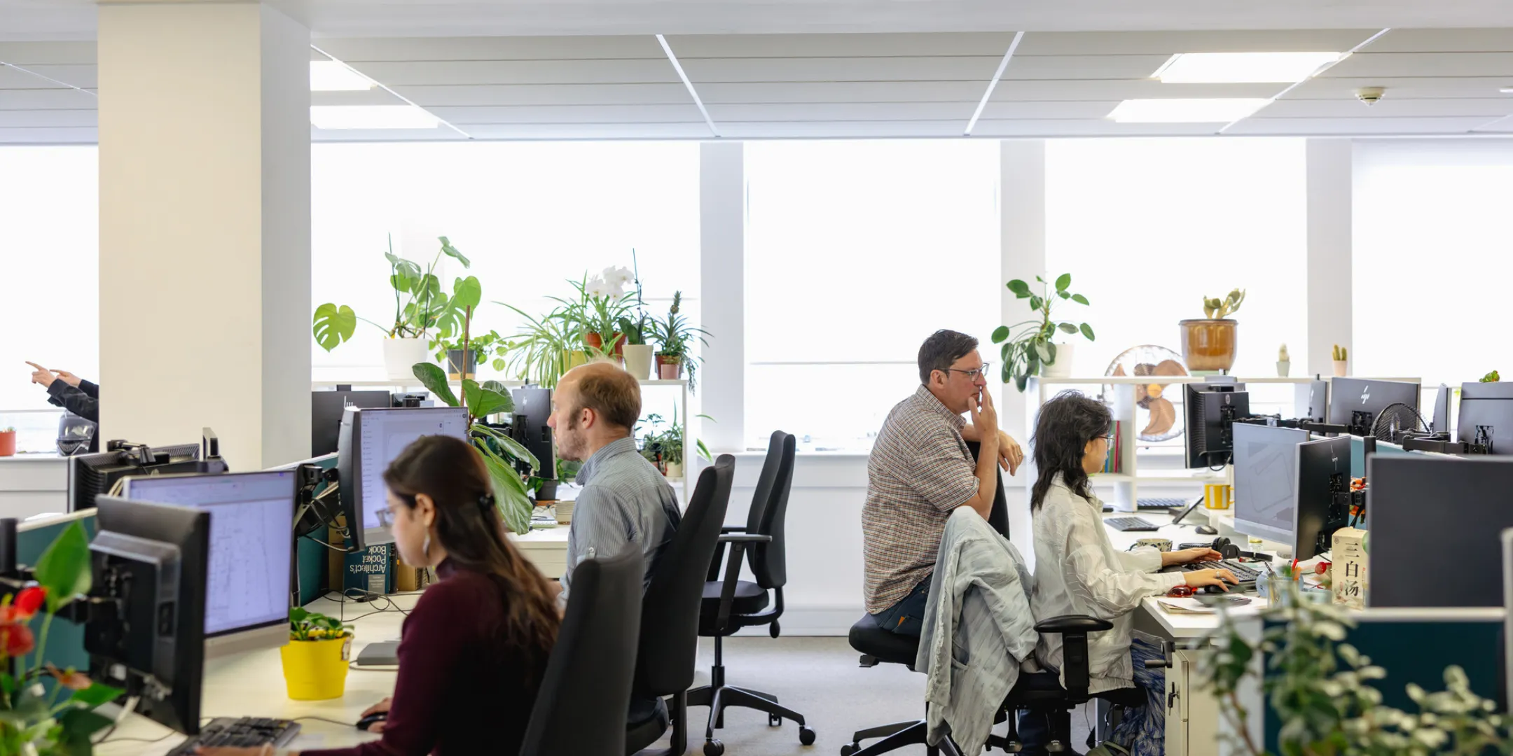 View inside our Leeds studio at Phoenix House in Leeds City Centre