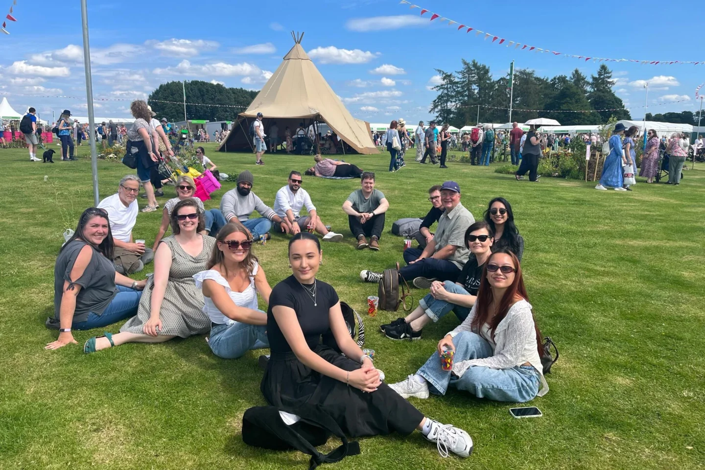 Group Picnic Shot