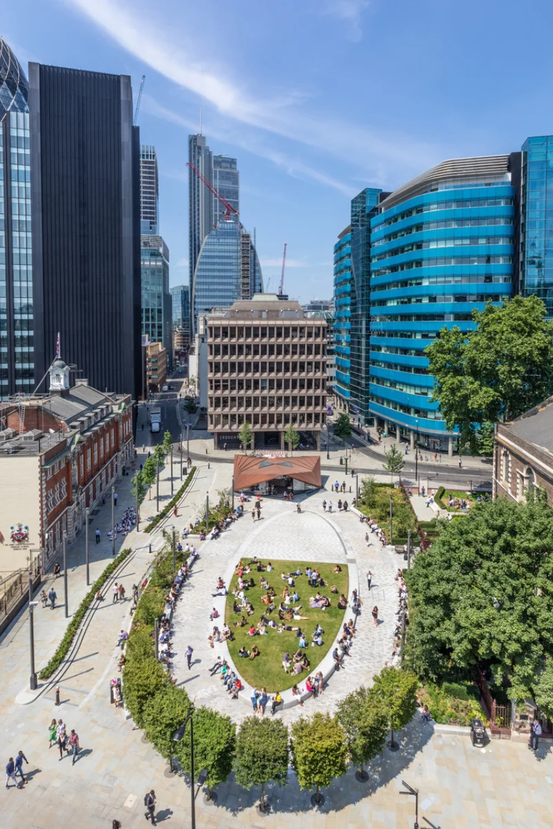 Aldgate Square, The City of London
