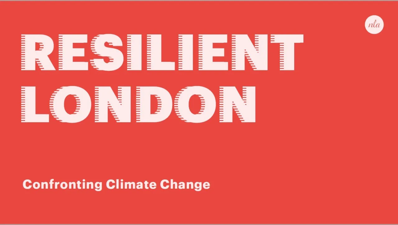Resilient London report cover