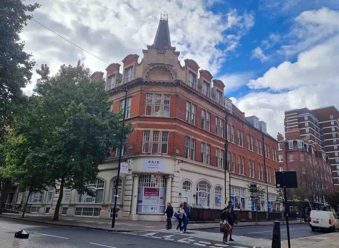RNIB building Judd Street Kings Cross (copyright Gillespies)