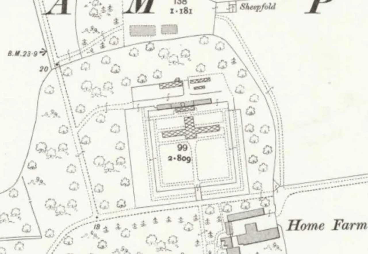 Lytham Hall Home Farm P80e dwelling project in Fylde plan