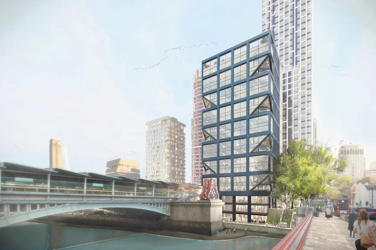Bankside Yards copyright Make Architects external overview
