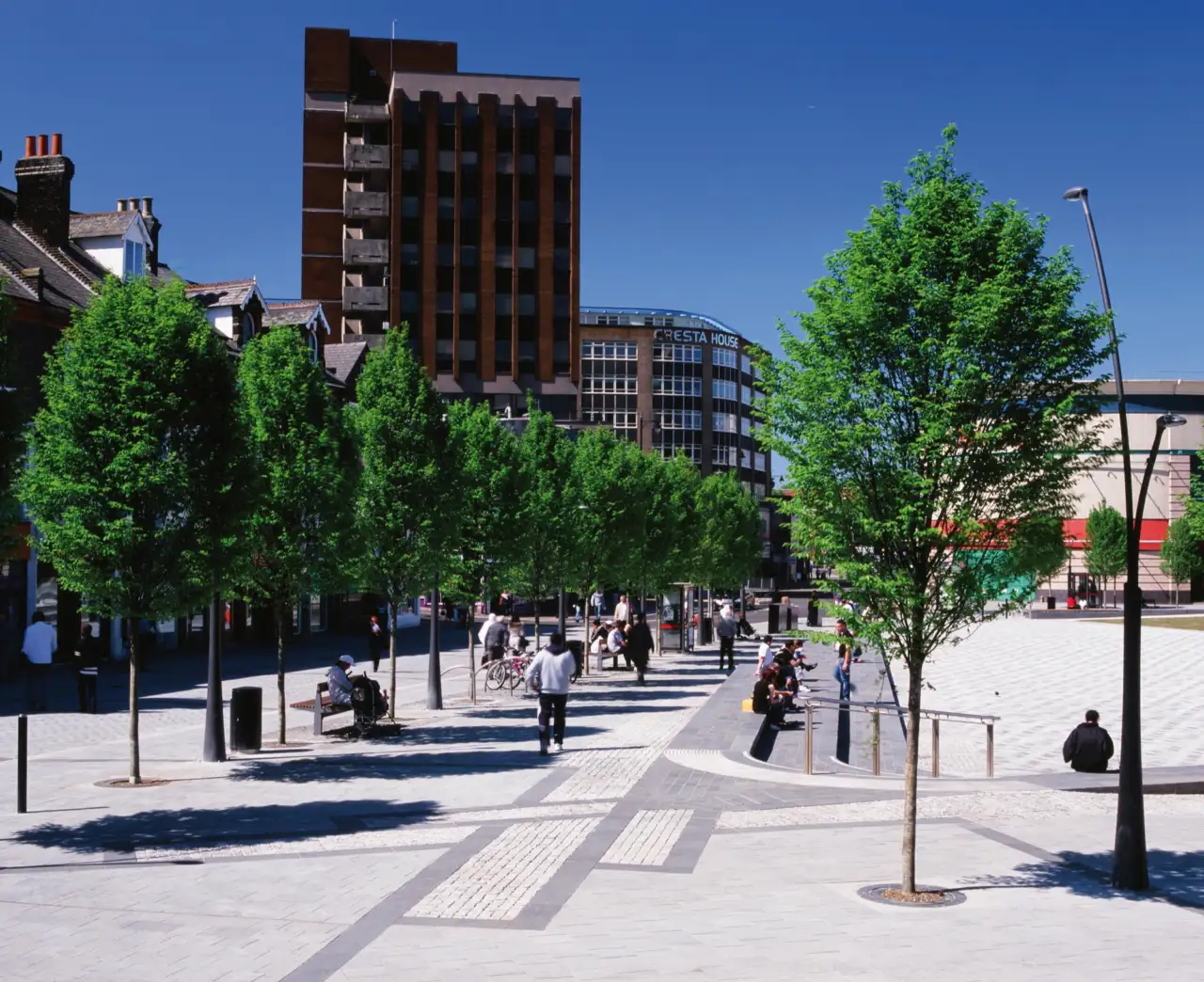 Luton's St George's Square opens to the public
