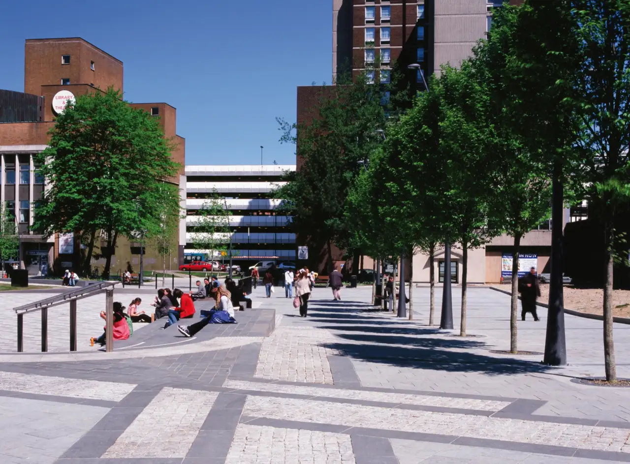 Luton's St George's Square wins a gold award for town centre regeneration
