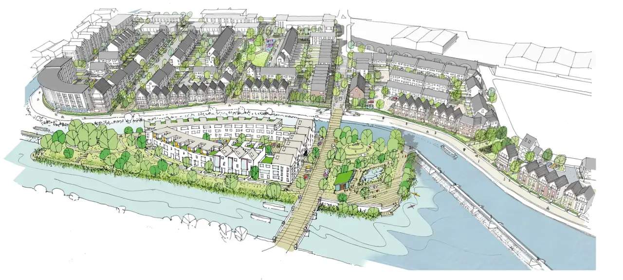 Plans submitted for Leicester Waterside