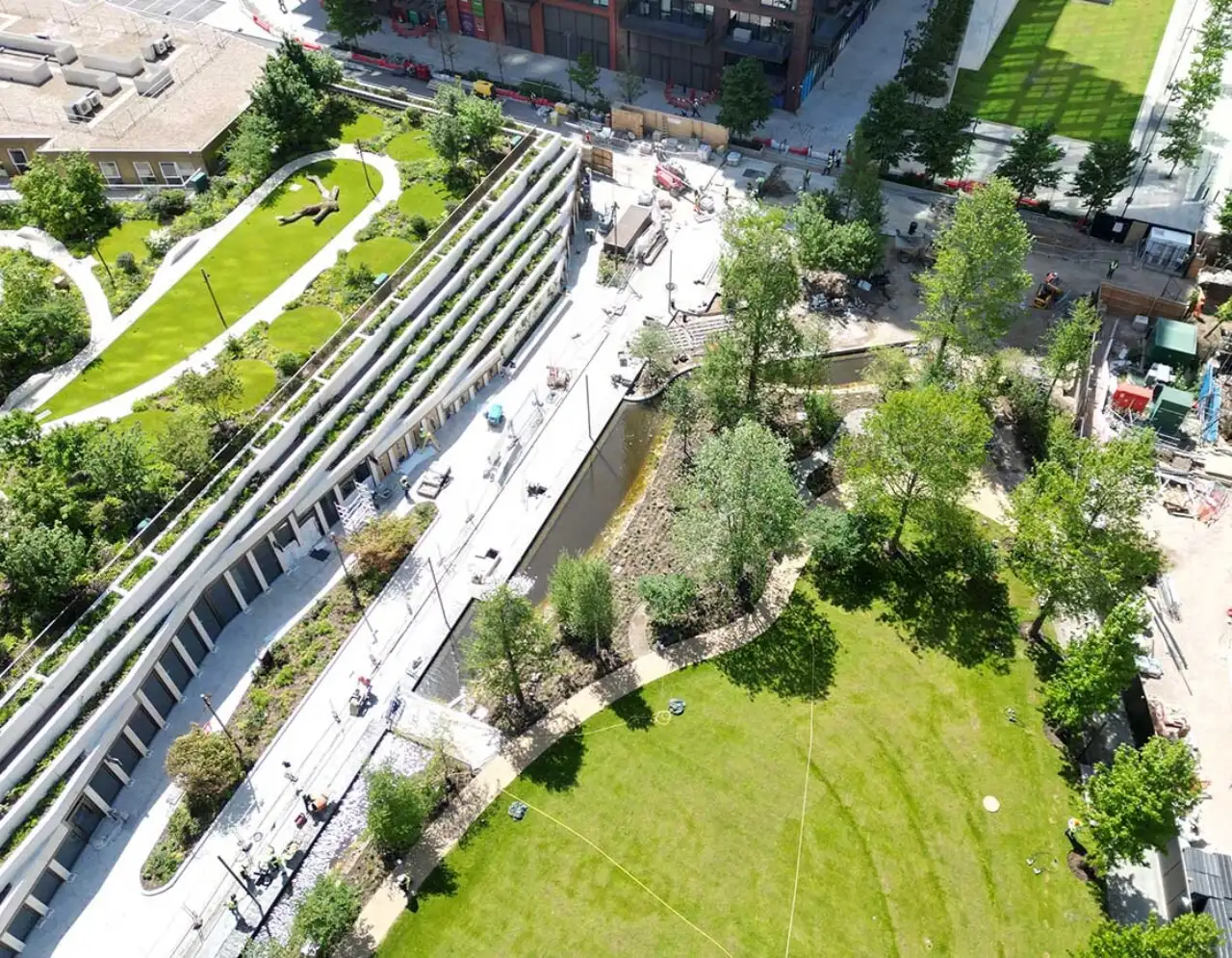 Thames City opens phase 1 of Nine Elms Park