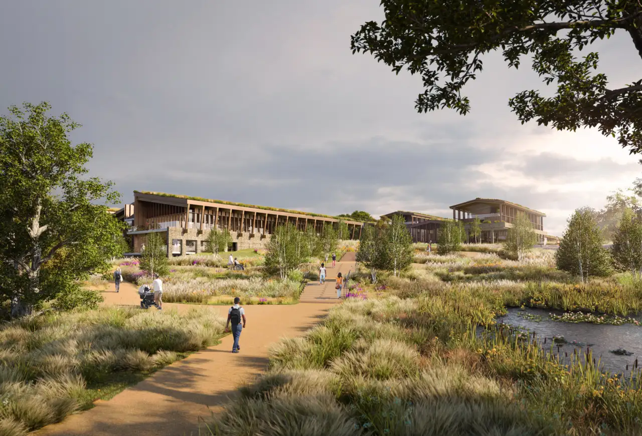 Gillespies and Make reveal plans for Bushfield, a pioneering knowledge and innovation hub in Winchester