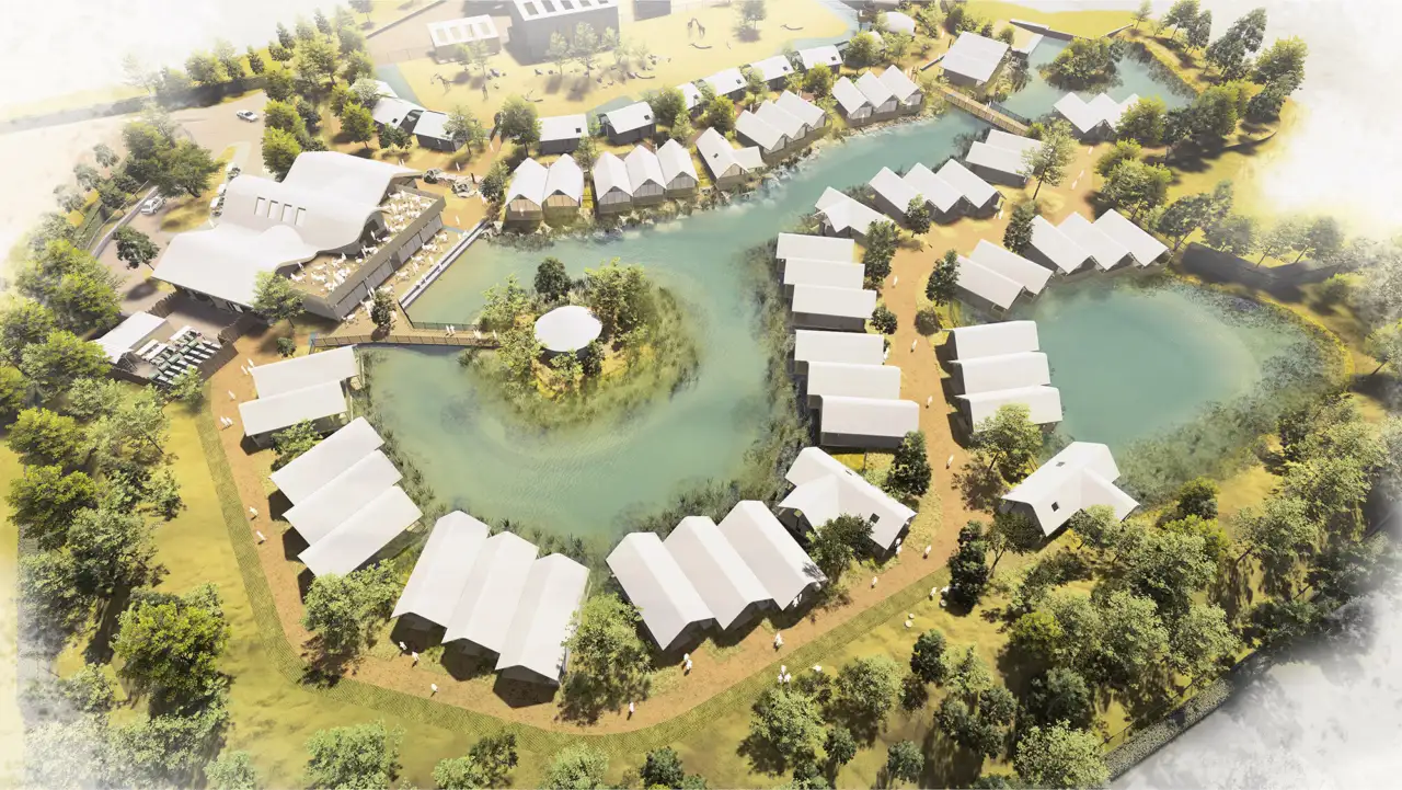 Plans approved for 51 safari-style luxury lodges at Chester Zoo, offering an immersive wildlife experience.