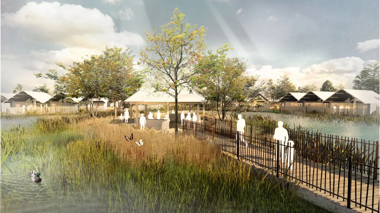 Plans approved for 51 safari-style luxury lodges at Chester Zoo, offering an immersive wildlife experience.