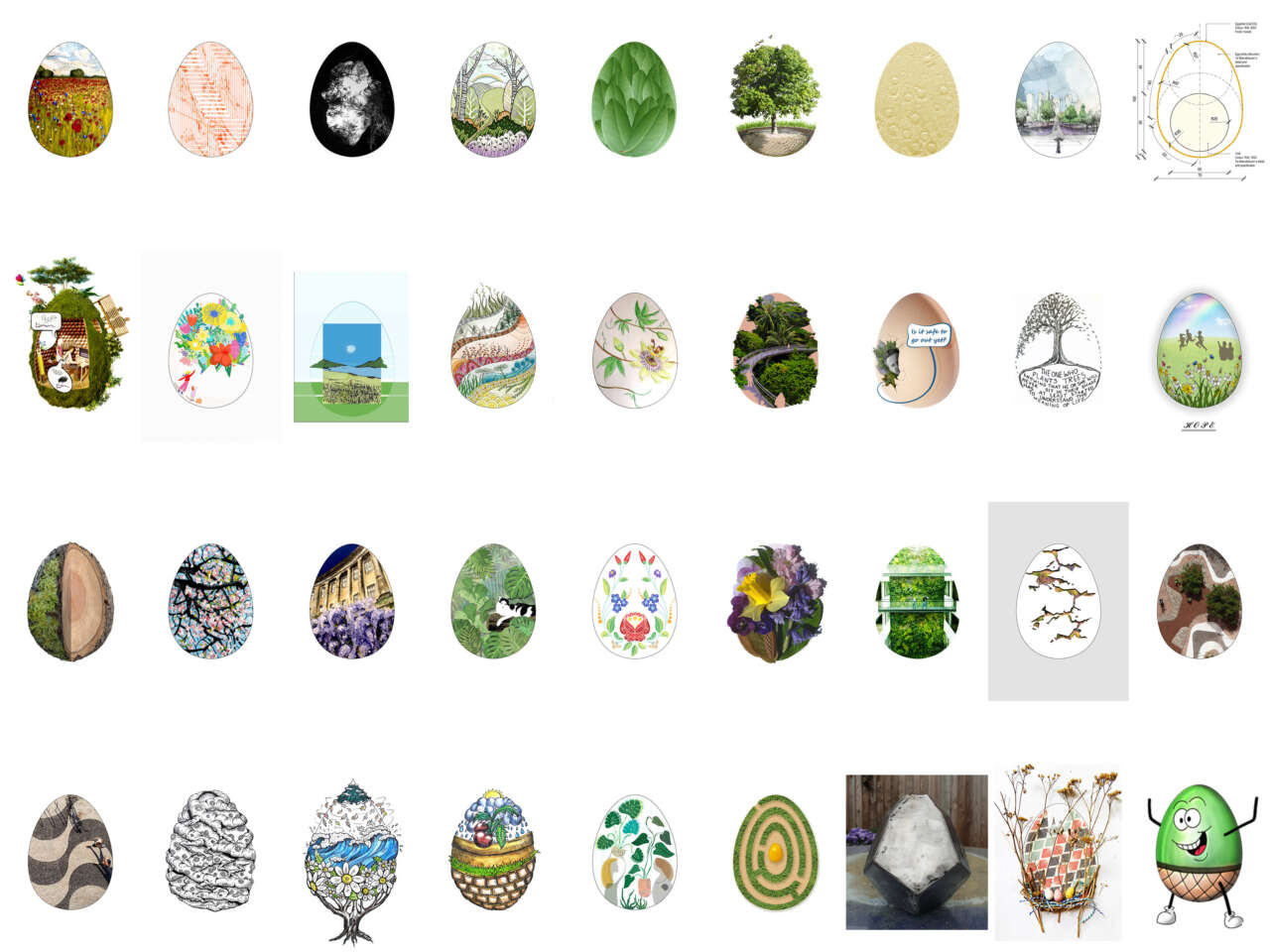 Gillespies Competition: Design an Easter Egg on the theme of Nature Connectedness