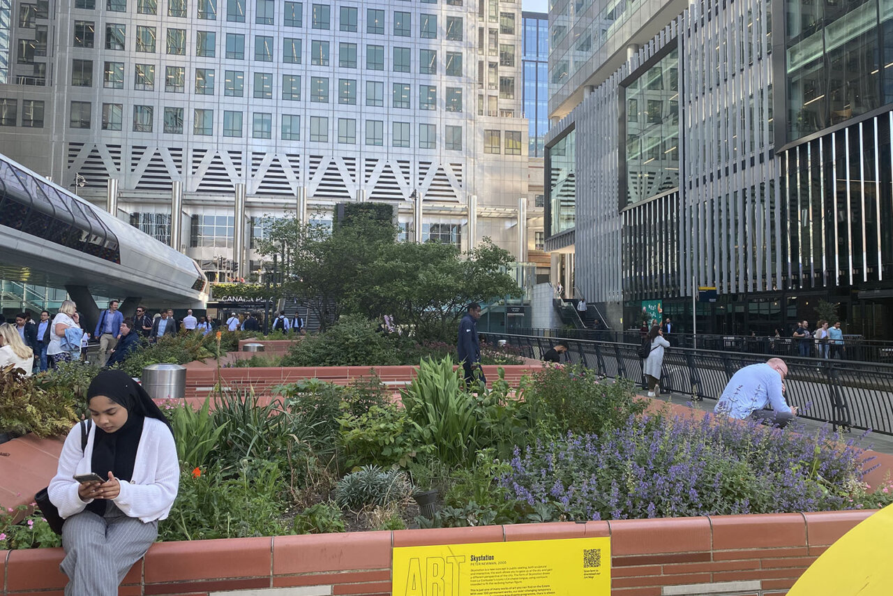 Canary Wharf Greening Phase One