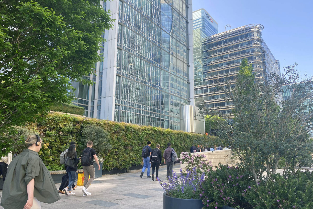 Canary Wharf Greening Phase One