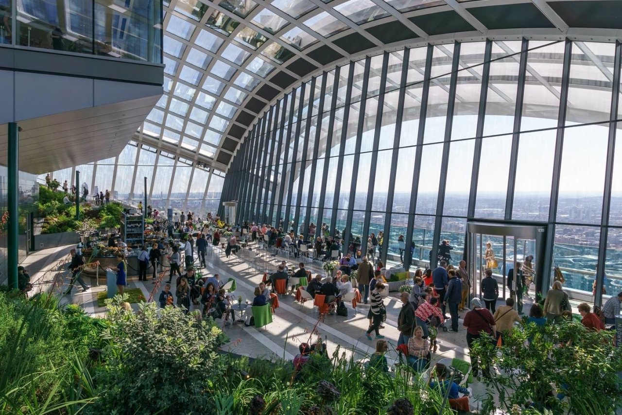 The Sky Garden at 20 Fenchurch Street