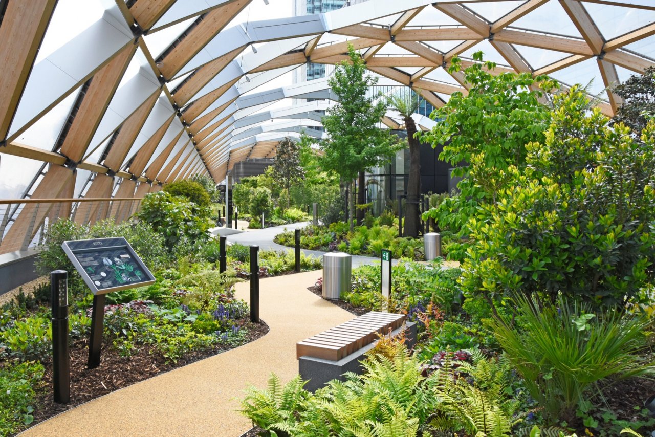 Crossrail Place Roof Garden