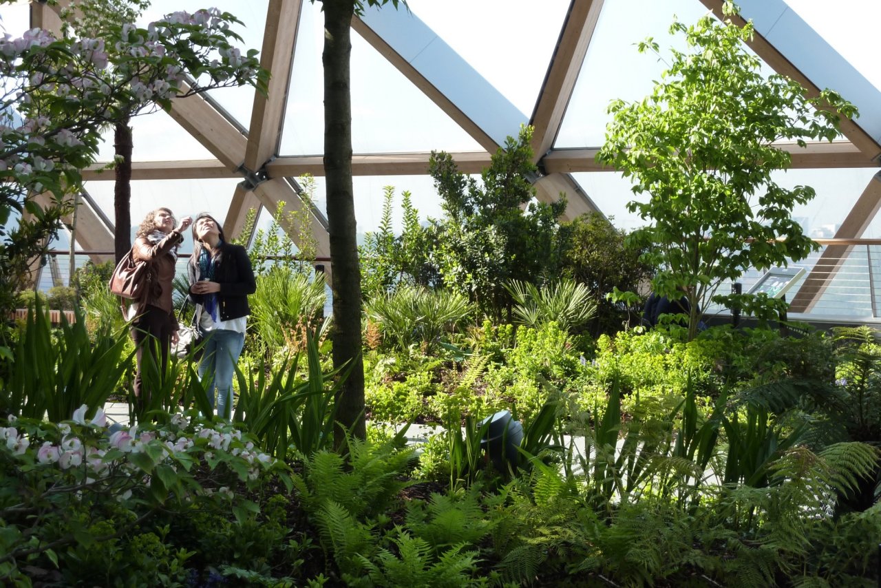 Crossrail Place Roof Garden