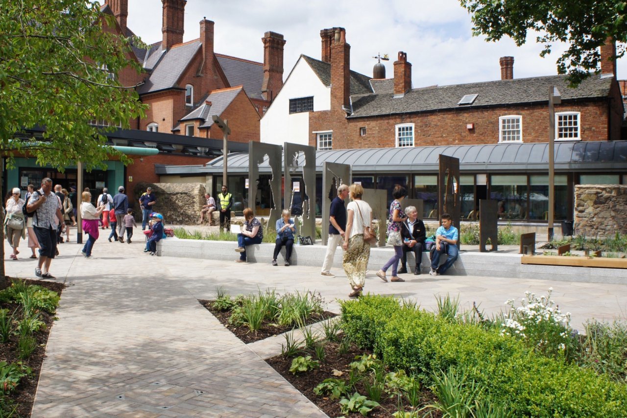 Leicester Cathedral Gardens