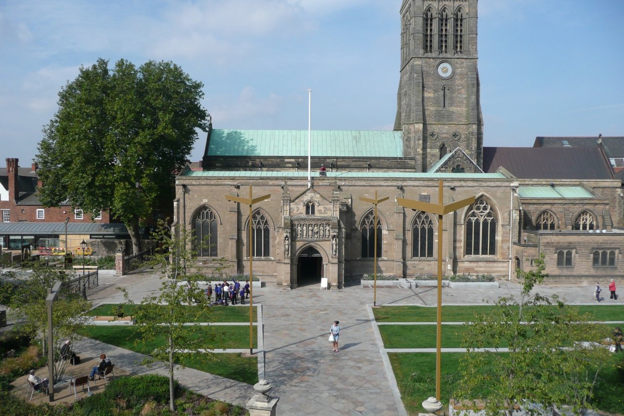 Leicester Cathedral Gardens