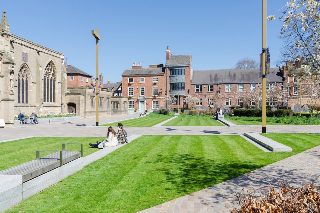 Leicester Cathedral Gardens