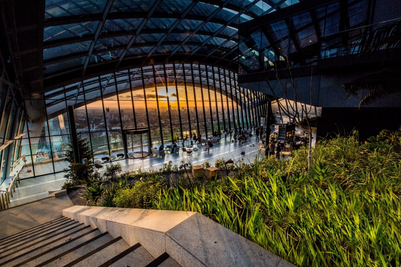 The Sky Garden at 20 Fenchurch Street