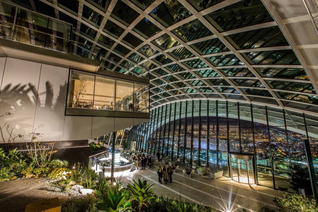 The Sky Garden at 20 Fenchurch Street