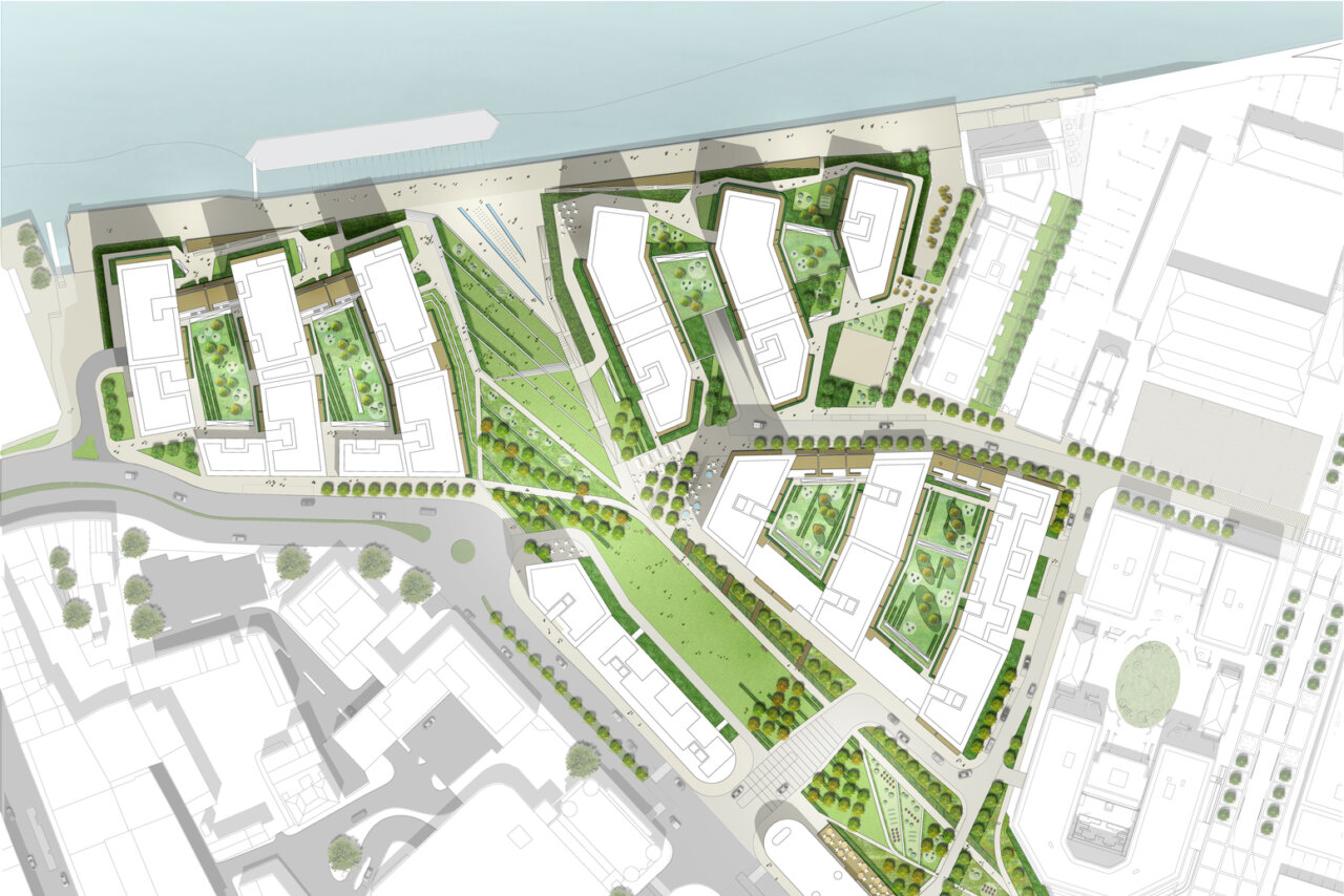 Royal Arsenal Riverside Waterfront Masterplan