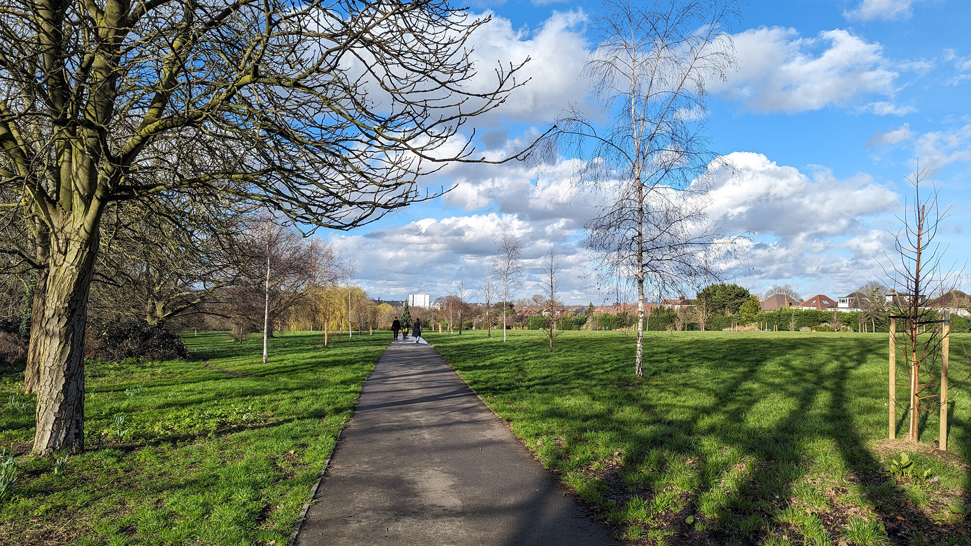 Photograph of a green space in the London Borough of Ealing