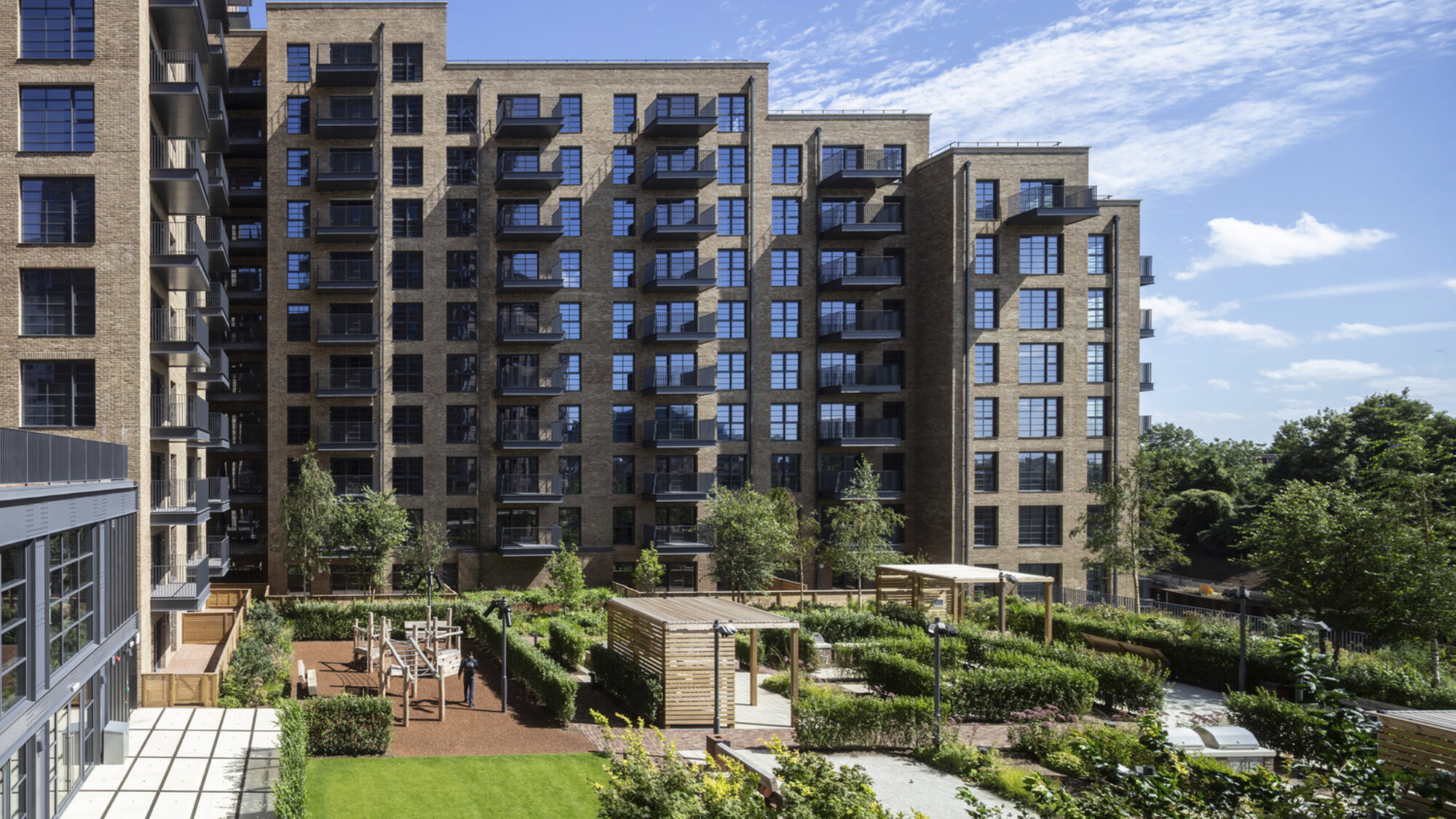 View of Ferrum Wembley residential development