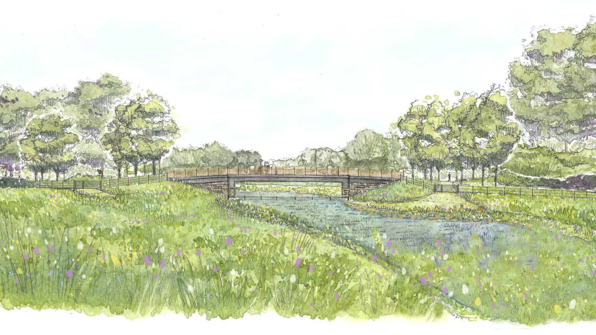 Illustrative view of the Oxford Alleviation project