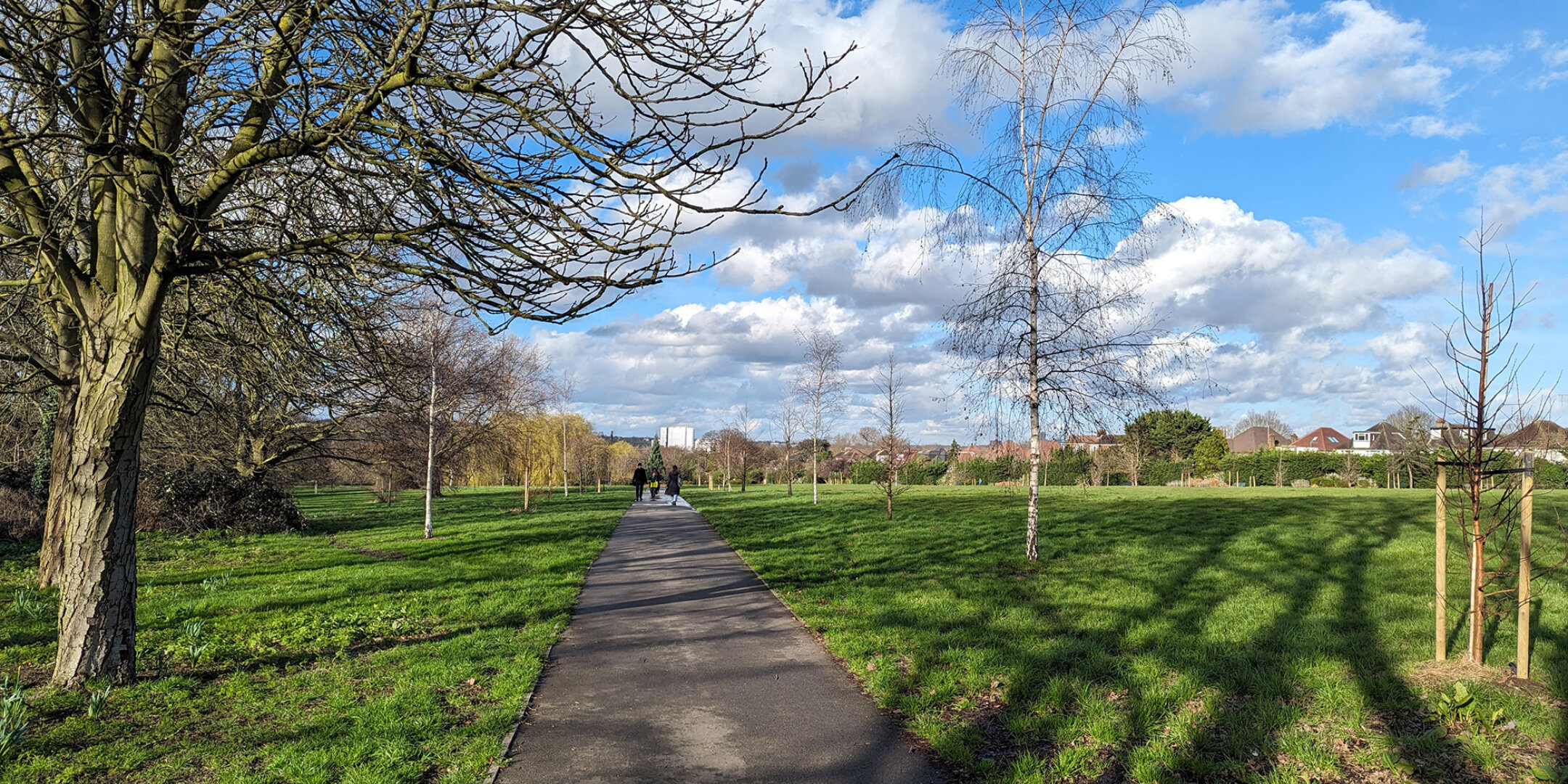 Photograph of a green space in the London Borough of Ealing