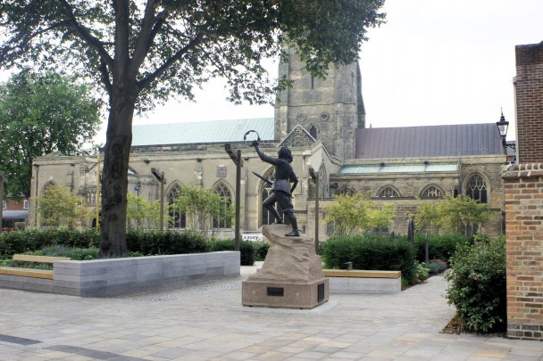 Leicester Cathedral Gardens