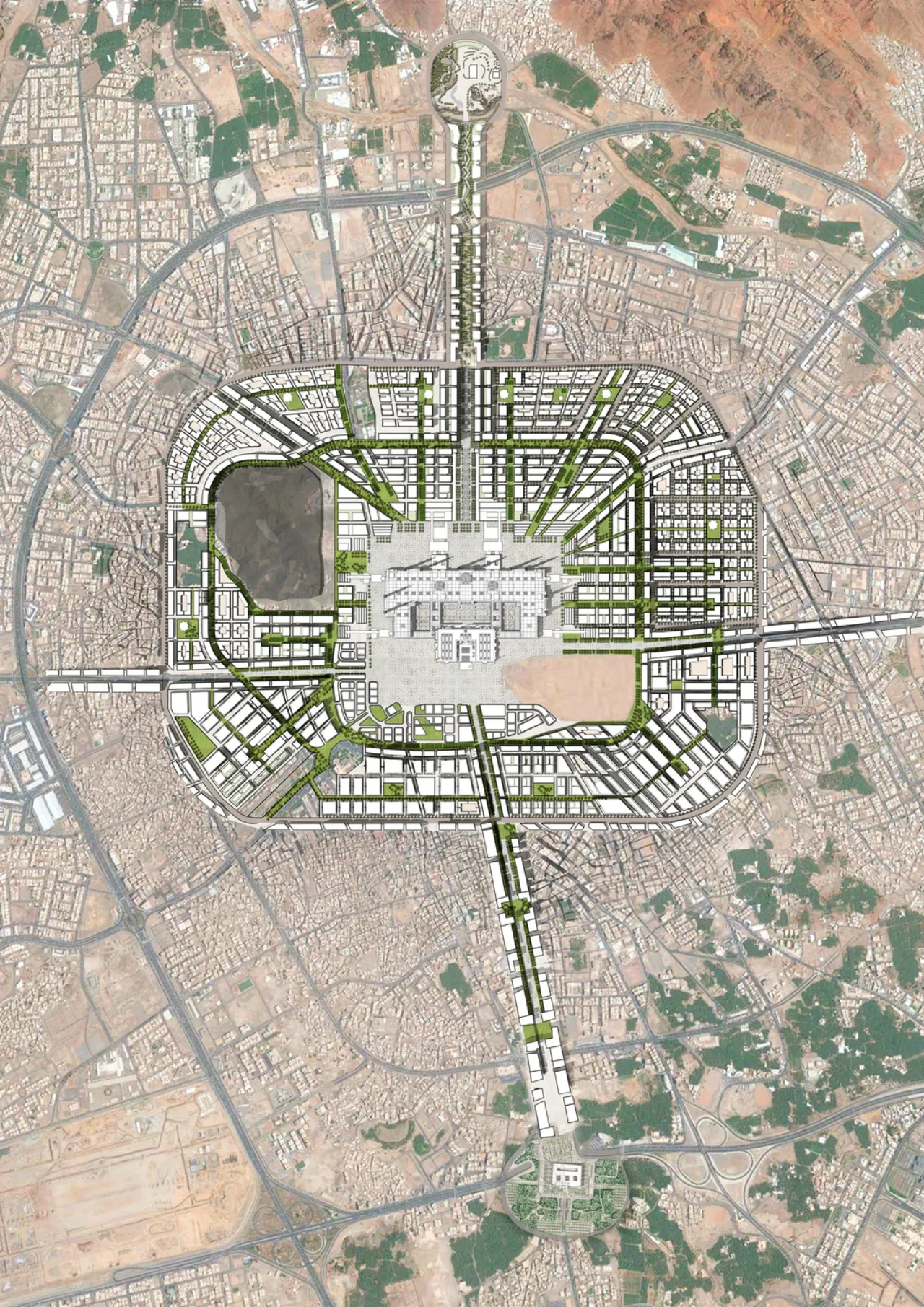 Madinah Central Area Masterplan by Gillespies
