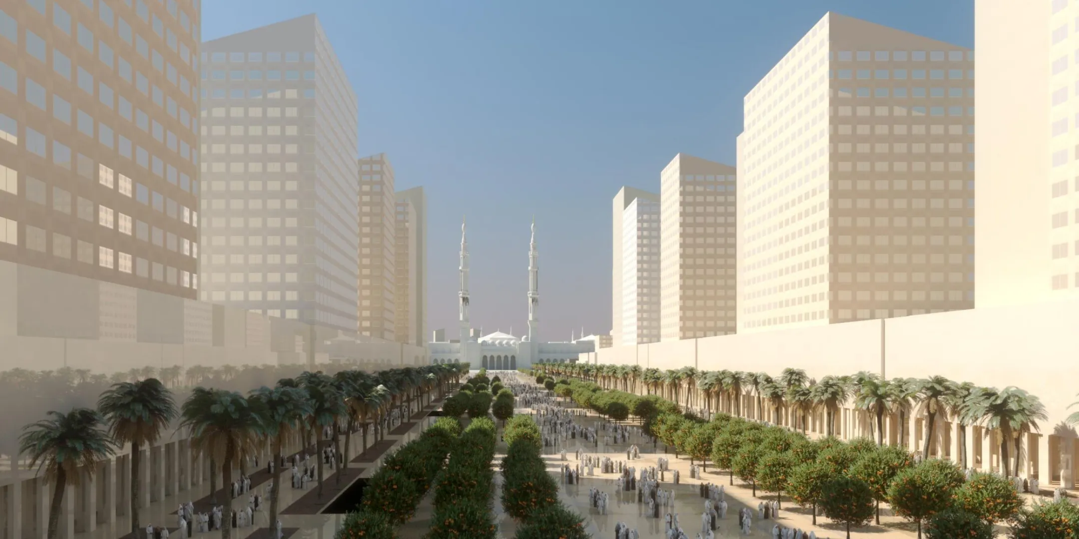 Illustrative view of the proposed Madinah Central Area