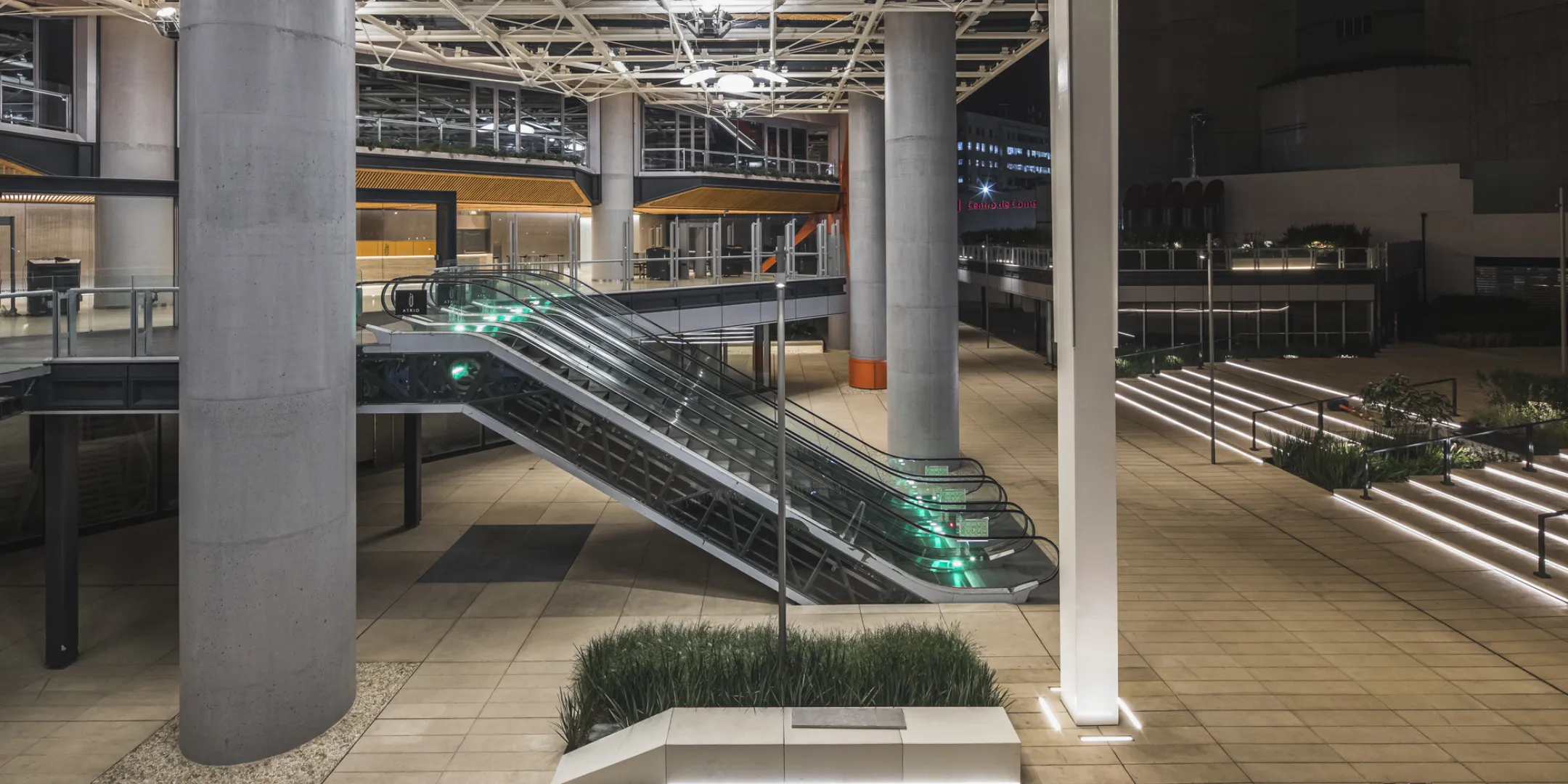 The public realm at Atrio Bogota