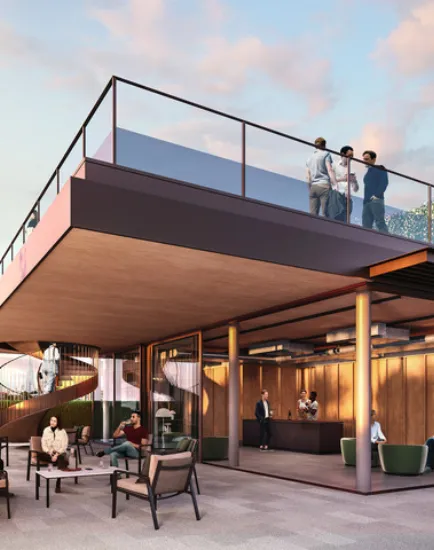 CGI of outdoor space