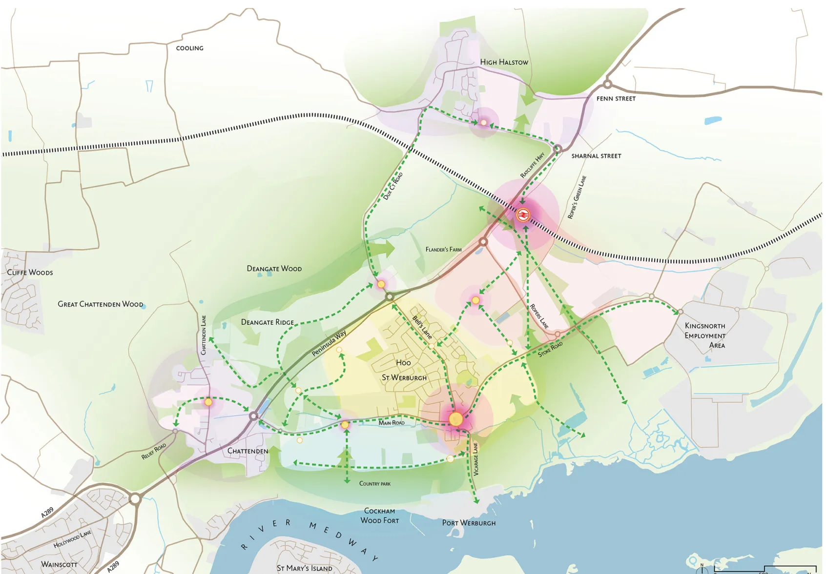 Framework plan for Hoo Development