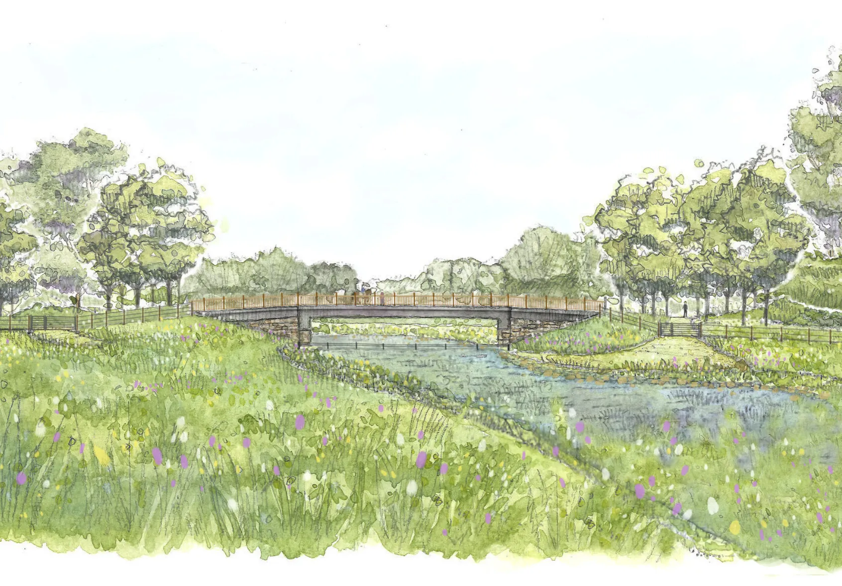 Illustrative view of the Oxford Alleviation project