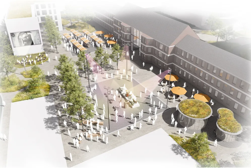 A new civic square for gatherings and events