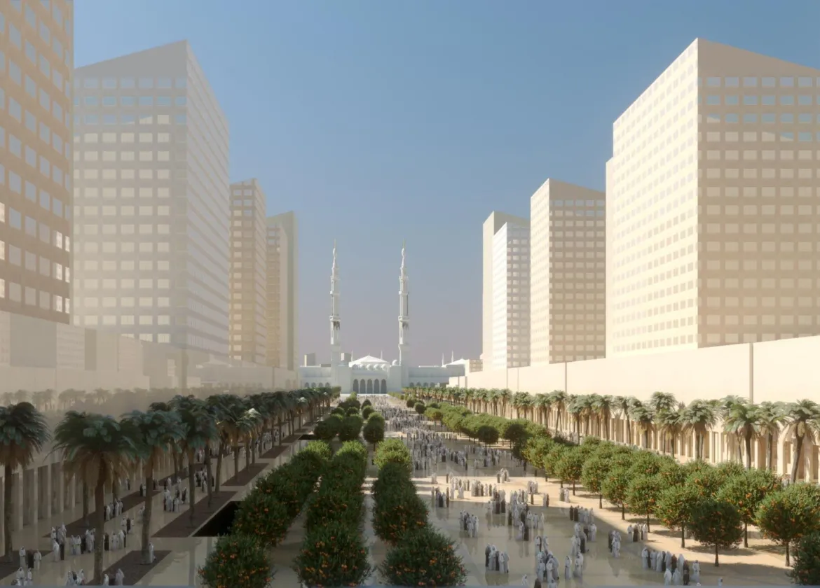 Illustrative view of the proposed Madinah Central Area