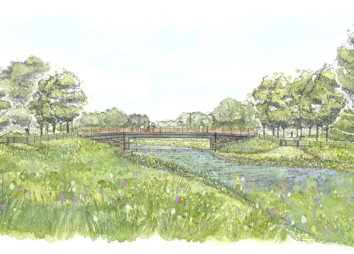 Illustrative view of the Oxford Alleviation project