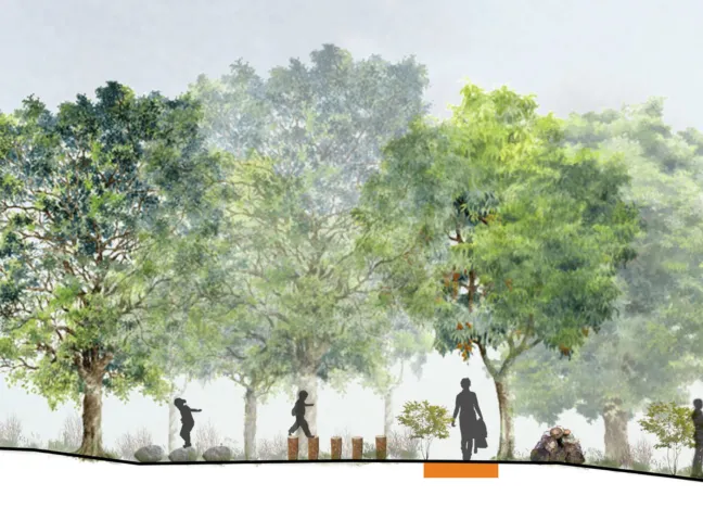 River Rea landscape vision drawing