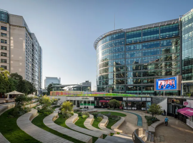 The Reimagined Paddington Central Amphitheatre